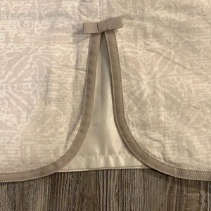 Isabel & Nina cream beige business skirt